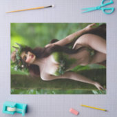 Fantasy Beautiful Forest Fairy Decoupage Seidenpapier (Basteln)