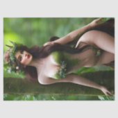 Fantasy Beautiful Forest Fairy Decoupage Seidenpapier (Vorderseite)