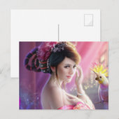 Fantasy Beauty 01 Postkarte (Vorne/Hinten)