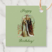 Fantasy Beauty & Biest Geburtstag Geschenkanhänger (Rückseite)
