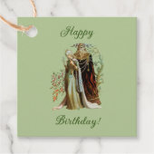 Fantasy Beauty & Biest Geburtstag Geschenkanhänger (Vorderseite)