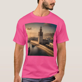 Fantasy Bilder Stadt Marokko Stadt Casablanca Jung T-Shirt