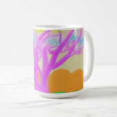 Fantasy-Bilderparade mit weichen Gipsfarben Kaffeetasse (VorderseiteRechts)