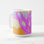 Fantasy-Bilderparade mit weichen Gipsfarben Kaffeetasse (Vorderseite Links)