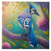 Fantasy Birds Blue Jay Fliese (Vorderseite)