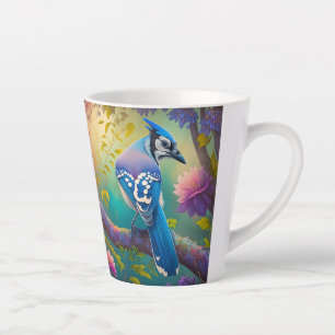 Fantasy Birds Blue Jay Milchtasse