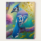 Fantasy Birds Blue Jay Planer (Rückseite)