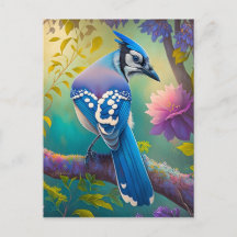 Fantasy Birds Blue Jay