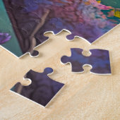 Fantasy Birds Blue Jay Puzzle (Seite)