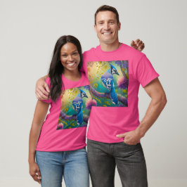 Fantasy Birds Blue Jay T-Shirt