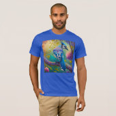 Fantasy Birds Blue Jay T-Shirt (Vorne ganz)