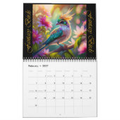 Fantasy Birds Iridescent Series Kalender (Feb 2027)