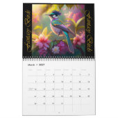 Fantasy Birds Iridescent Series Kalender (Mär 2027)