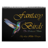 Fantasy Birds Iridescent Series Kalender (Titelbild)