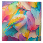 Fantasy Birds Silk Bird Fliese (Vorderseite)