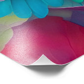 Fantasy Birds Silk Bird Fotodruck (Ecke)