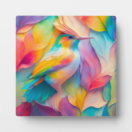 Fantasy Birds Silk Bird Fotoplatte