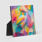 Fantasy Birds Silk Bird Fotoplatte (Vorderseite)
