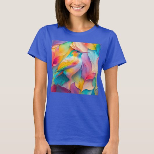 Fantasy Birds Silk Bird T-Shirt (Vorderseite)