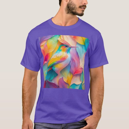 Fantasy Birds Silk Bird T-Shirt (Vorderseite)