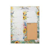 Fantasy Blank 7 Day Meetingplaner Notizblock (Rotiert)