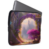 Fantasy Bläserhof Rosa Baum Laptopschutzhülle (Vorne Rechts)