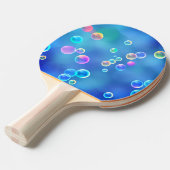 Fantasy blue bubbles ping pong Paddle Tischtennis Schläger (Vorderseite)
