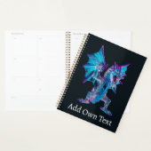 Fantasy Blue Fire Dragon Planer (Anzeige)