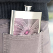 Fantasy Blume Abstrakt Plum Flora Fraktal Kunst Flachmann (Beispiel)