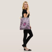 Fantasy Blume Abstrakt Plum Flora Fraktal Kunst Tasche (Am Model)