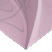 Fantasy Blume Abstrakt Plum Flora Fraktal Kunst Tischdecke (Schrägansicht)