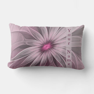 Fantasy Blume Abstrakt Plum Fraktal Name Lendenkissen