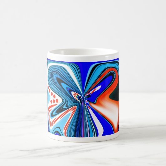 Fantasy Blume Art Kaffeetasse (Mittel)