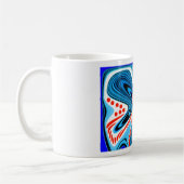 Fantasy Blume Art Kaffeetasse (Links)