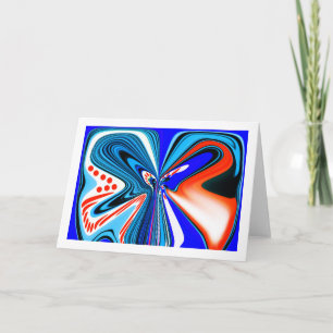 Fantasy Blume Art Karte