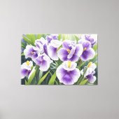 *~* Fantasy-Blume Art TV2 Stretched Canvas Print Leinwanddruck (Vorderseite)