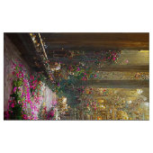 Fantasy Blume Church - Fabric Stoff (Fat Quarter (45,7 x 55,9 cm))