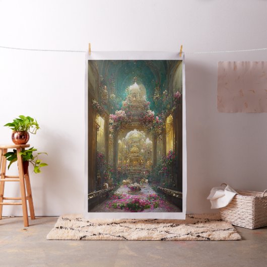 Fantasy Blume Church - Fabric Stoff (Beispiel)