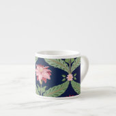 Fantasy-Blume: Dunkle indische Motive Espressotasse (Vorderseite Rechts)