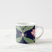 Fantasy-Blume: Dunkle indische Motive Espressotasse (Rechts)