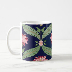 Fantasy-Blume: Dunkle indische Motive Kaffeetasse