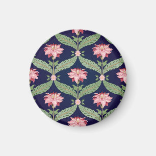 Fantasy-Blume: Dunkle indische Motive Magnet