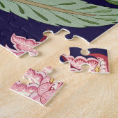 Fantasy-Blume: Dunkle indische Motive Puzzle (Seite)