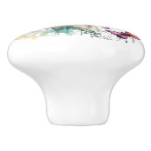 Fantasy Blume Fairies Serie Keramikknauf (Seitenansicht)