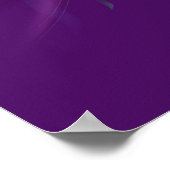 Fantasy Blume Fee. Poster (Ecke)