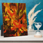 Fantasy-Blume Fotoplatte (Seite)