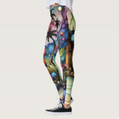 Fantasy-Blume Leggings (Links)