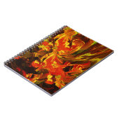 Fantasy-Blume Notizblock (Linke Seite)