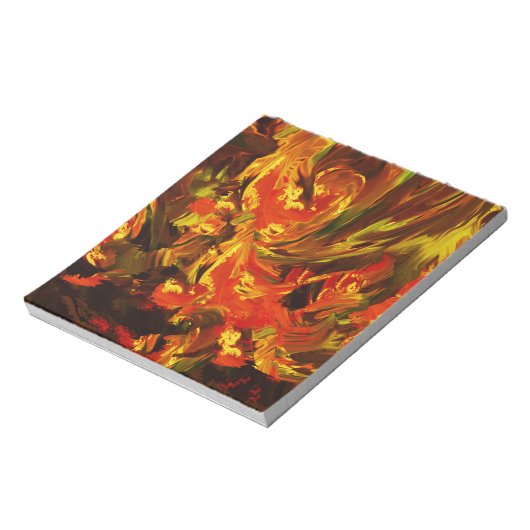 Fantasy-Blume Notizblock (Rotiert)