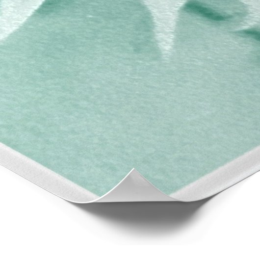 Fantasy Blume Pflanze Poster (Ecke)